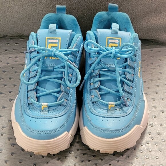 EUC Fila Disrupter 2 Blue and White BACK TO SCHOOL - Picture 2 of 4